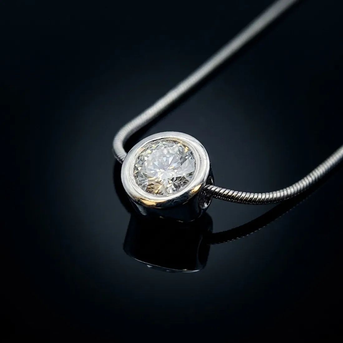 Brillant 0,58 ct &mdash; Anh&auml;nger